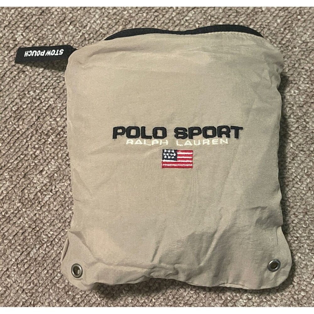 Vintage 90s Mens Medium POLO SPORT RALPH LAUREN 7” Water Repellent Hiking Shorts